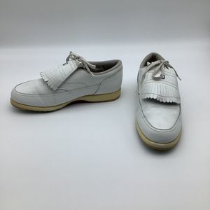 FootJoy FJ Womens Kiltie Golf Shoes 53884 White Size‎ 9